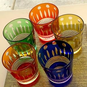 Small liquor glasses